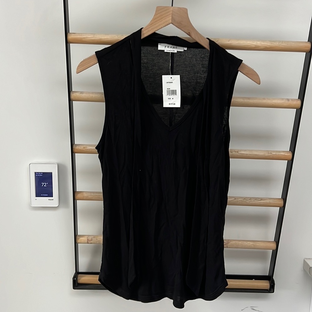NWT Frame black tank size medium